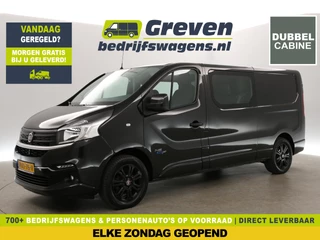 Fiat Talento 2.0 MultiJet L2H1 146PK | Dubbele Cabine | 5 Persoons | Airco Camera Cruise Trekhaak LED PDC 17"LMV