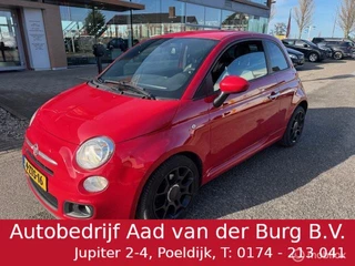 Fiat 500 0.9 TwinAir Turbo 500 Sport , Climate Controle , Elect.  ramen en deur vergrendeling , Achter spoiler , Side skirts , velgen