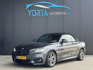 BMW 220i M Sport Cabriolet AUTOMAAT*LEDER*STOELVERWARMING*PDC