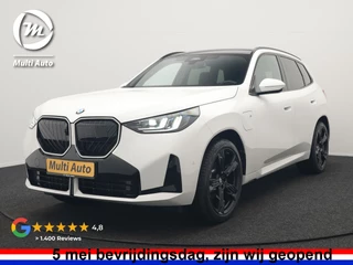 BMW X3 30e xDrive M Sport PRO PHEV 299pk | Panodak | Trekhaak af Fabriek | Iconic Glow | Adaptive Cruise | 21"L.M | 360 Camera | Head Up | Harman Kardon | Lederen Sportstoelen Memory & Verwarmd |  Widescreen | Navigatie | DAB | Plug