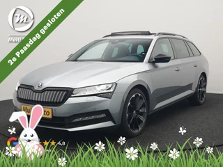 Škoda Superb Combi 1.4 TSI iV Sportline PHEV 218pk Dealer O.H | Panodak | Crystal LED | Camera | Alcantara Sportstoelen Memory & Verwarmd | Cruise Control | Sfeerverlichting | Apple Carplay | Keyless | Navigatie | Virtual | DAB | 19"L.M | Plug In Hybrid |