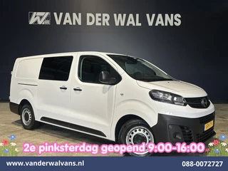 Opel Vivaro 2.0 CDTI 123pk L3H1 Dubbele Cabine Euro6 Airco | 6-Zits | Camera | 2500kg Trekhaak Parkeersensoren