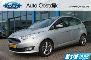 Ford C-Max 1.5 Titanium 150PK Voorruitverwarming Camera Cruise Climate Keyless Navi Parkeersensoren Trekhaak *1500KG Trekgewicht*