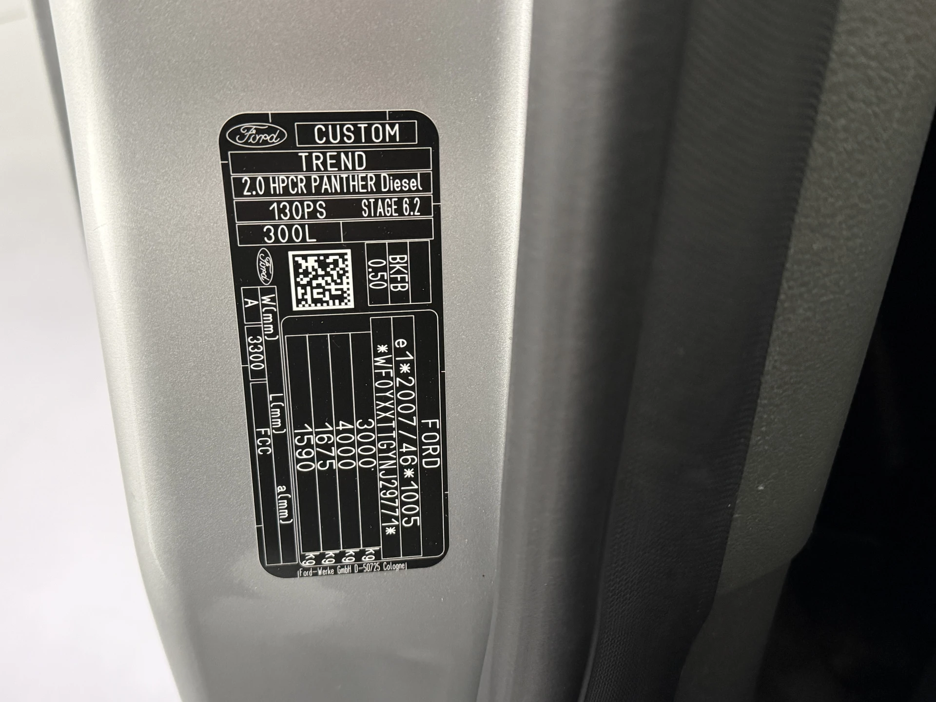 Hoofdafbeelding Ford Transit Custom