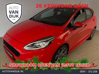 Ford Fiesta 1.0 EcoBoost Hybrid ST-Line AIRCO NAVI CRUISE BLUETOOTH SCHERM 17 INCH VELGEN ELEK RAMEN CENT VERG NIEUWSTAAT