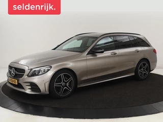 Mercedes-Benz C-klasse 200 Business Solution AMG | Leder | Carplay  | Navigatie | Stoelverwarming | Camera | Adaptive cruise | Full LED | LMV 18 inch