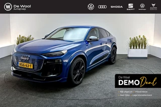 Hoofdafbeelding Audi Q6 e-tron Audi Q6 e-tron Sportback S Edition 252pk 83Kwh | S line, Warmtepomp, Park Assist, 21" LM Velgen |