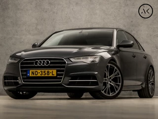 Hoofdafbeelding Audi A6 Audi A6 Limousine 2.0 TDI S-Line Sport 191Pk Automaat (2X S-LINE, GROOT NAVI, CLIMATE, LEDER, STOELVERWARMING, SPORTSTOELEN, GETINT GLAS, CRUISE, NIEUWE APK, NIEUWSTAAT)