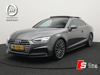 Audi A5 Coupé 2.0 TFSI ultra Launch Edition 190pk 2 x S Line | Panodak | Bang & Olufsen | Virtual | Camera | 19"L.M | Apple Carplay | Alcantara Sportstoelen Verwarmd | Sfeerverlichting |
