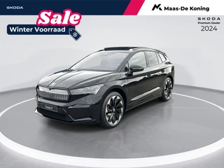 Škoda Enyaq iv Sportline Elektromotor 132 kW / 179 pk SUV Elektri sche aandrijving | Panorama schuif/kanteldak | Business upgrade pakket | 21'' lichtmetalen velgen | Incl. inruilvoordeel