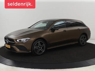 Mercedes-Benz CLA-klasse 250e AMG Night | Stoelverwarming | Carplay |  Camera | Widescreen | Sfeerverlichting | Leder/Alcantara | Navigatie | Park Assist | Origineel Zwart | PHEV | Plug In