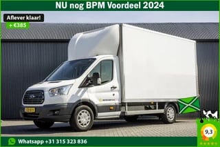 Ford Transit **2.0 TDCI Bakwagen met laadklep | Euro 6 | 130 PK | A/C | Cruise | Camera | 3-Persoons**