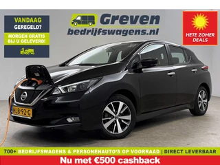 Hoofdafbeelding Nissan Leaf Nissan Leaf Acenta 40 kWh 150PK Camera Carplay LED Clima Cruise 16''LMV Stoel/Stuurverwarming