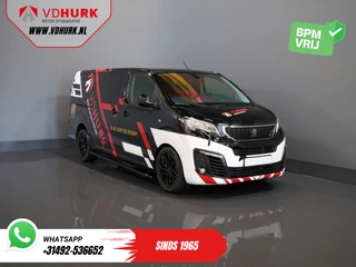 Peugeot Expert 2.0 HDI 180 pk Aut. DC Dubbel Cabine (DEMO) BPM VRIJ! NL Auto/ 18" LMV/ Carplay/ Camera/ Navi/ PDC/ Spoiler/ Trekhaak