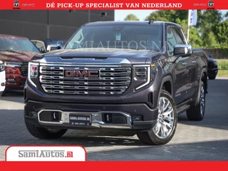 Hoofdafbeelding GMC Sierra GMC Sierra DENALI | All-In Prijs | 6,2 V8 Full Option | De Meest Luxe Pick-Up in zijn Klasse | Comfortabele Dubbele Cabine met Royale 5 Zitplaatsen | BPM vrij | Nu Leverbaar uit Voorraad | Voorraad Nr 420334