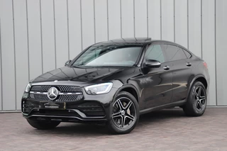 Mercedes-Benz GLC Coupé 200d AMG | 4-Matic | Aut9 | Schuifdak | Sfeerverlichting | Burmester | Multibeam | Keyles-go | Air-balance | Leder | Stoelverw. | 2020.