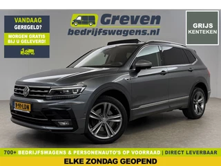 Volkswagen Tiguan 2.0 TDI 4 Motion R-Line | GRIJS KENTEKEN | 240PK Pano LED Head up Display Clima Cruise Camera Carplay Virtual Navi PDC 19"LMV