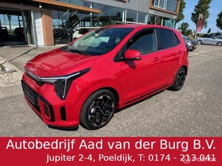 Kia Picanto 1.0 DPi GT-Line GT Interieur , GT Voor- & Achter bumpers  ,  Navigatie & Camera , Bluetooth , Apple carplay & Android auto, Speciale sportive uitvoering   02-2025 2.750km !   Direct rijden !