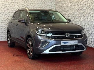 Volkswagen T-Cross DE VERNIEUWDE T-CROSS 1.5 150PK STYLE LED-GRILL CAMERA DIG.COCKPIT PRO STOEVERW BLINDSPOT KEYLESS P-ASSIST 06/2024