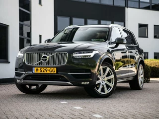 Volvo XC90 2.0 D5 225PK AWD Inscription Grijs Kenteken Leder Panorama B&O HUD Trekhaak Luchtvering 360 Camera