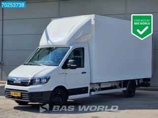 MAN TGE 3.160 Automaat Dhollandia Laadklep Zijdeur Airco Cruise Bakwagen Meubelbak Koffer Gesloten laadbak 21m3 Airco Cruise control