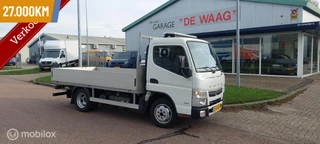 Hoofdafbeelding Mitsubishi Canter Fuso Canter 3C13 3.0 DI  pickup open laadbak 3500kg trekhaak