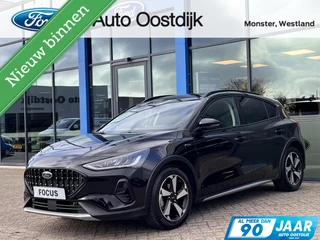 Ford Focus 1.0 EcoBoost Hybrid Active 155PK Automaat Winterpack Adaptieve Cruise Camera Parkeersensoren Climate Navi Privacy Glass *Sportief*