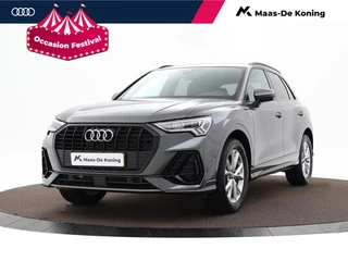 Audi Q3 35 TFSI S 150pk S-Tronic S Line · Camera · Navigatie · Adaptieve Cruise Control · 18'' Velgen · Zwart optiek · Apple Carplay/Android Auto · Garantie t/m 19-09-2027 of 100.000km