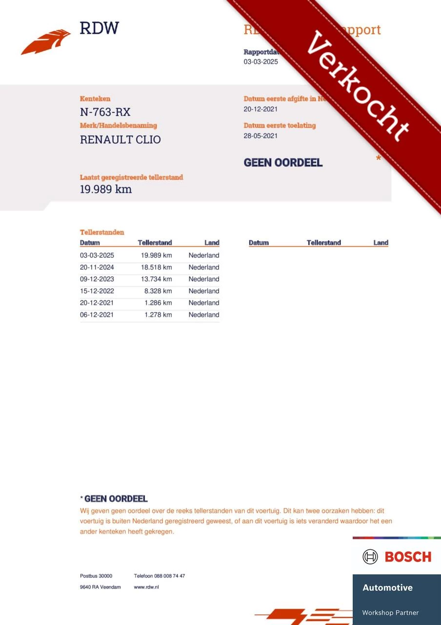 Hoofdafbeelding Renault Clio