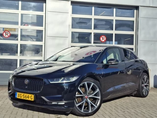 Hoofdafbeelding Jaguar I-PACE Jaguar I-PACE EV400 First Edition 90 kWh | SoH 89,9% | Navigatie/Android/Apple Carplay | LM Velgen 20" | Panoramadak | Voorstoelen/Stuur/Achterbank Verwarmd | Luchtvering | Cruise Control Adaptief |