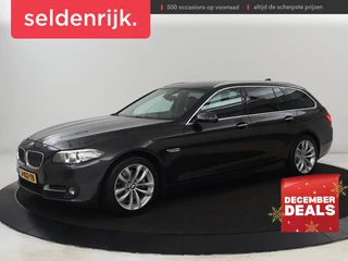 BMW 5-serie 520d xDrive High Executive | Head-Up | Leder |  Stoelverwarming | Camera | Bi-Xenon | Navigatie | Sportstoelen | Parkeerhulp | Climate control | Bluetooth | Cruise control