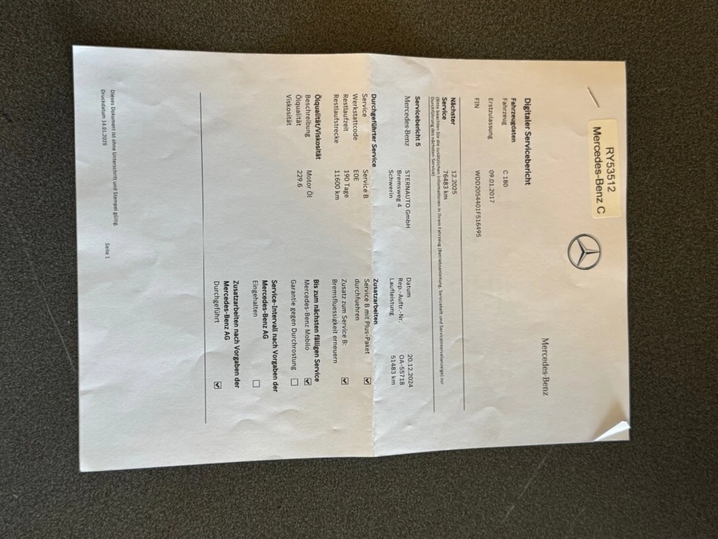 Hoofdafbeelding Mercedes-Benz C-Klasse