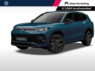 Volkswagen Tayron R-Line-Edition 1.5 eHybrid 204 pk 6 versn. DSG · Assistance pakket plus · Design pakket · Design pakket 'black style' · Interieur style pakket  · Trekhaak incl. aanhangermanoeuvreerhulp ‘trailer assist’