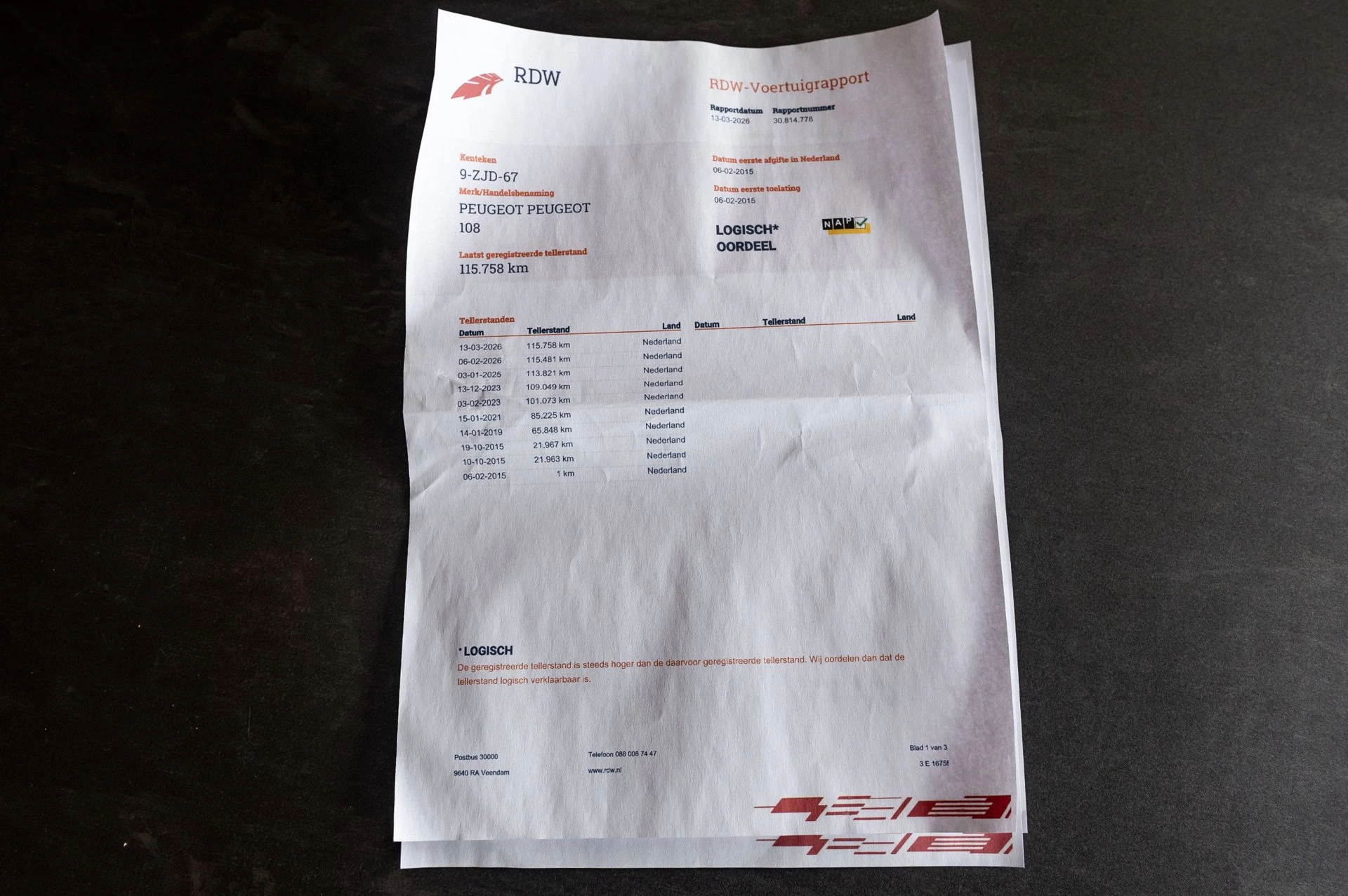 Hoofdafbeelding Peugeot 108