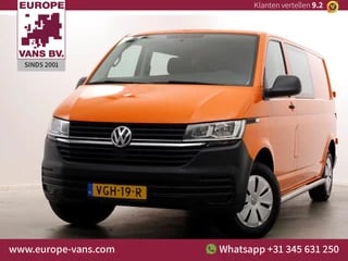 Volkswagen Transporter T6.1 2.0 TDI 110pk Lang D.C. Trendline Airco 08-2020