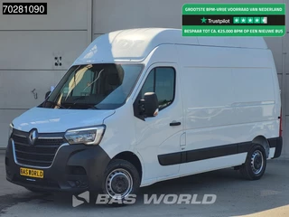 Renault Master 135PK L2H3 Airco Cruise Parkeersensoren Hoog dak L2H2 11m3 Airco Cruise control