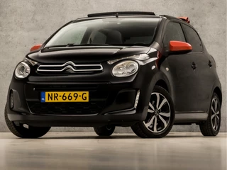 Citroën C1 1.0 VTi Airscape Sport Automaat (ELEKTRISCH VOUWDAK, LEDER, CAMERA, SCHERM, STOELVERWARMING, GETINT GLAS, LM VELGEN, PARKEERSENSOREN, CRUISE, NIEUWE APK, NIEUWSTAAT)