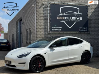 Tesla Model 3 LR AWD Performance Upgrade 451PK|3.9s|FSD|Trekhaak|Full Option|Marge