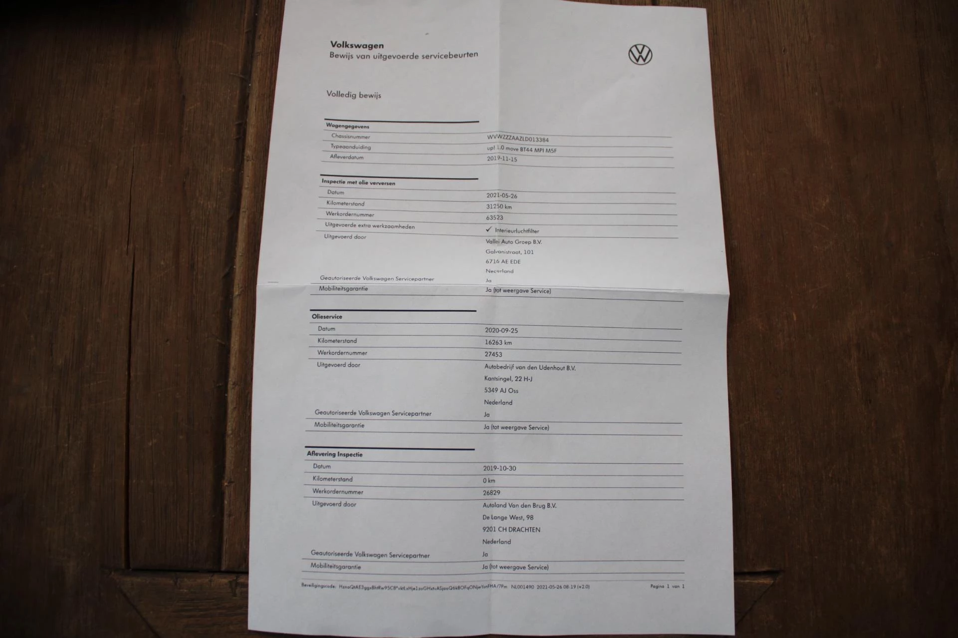 Hoofdafbeelding Volkswagen up!