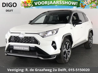 Toyota RAV4 2.5 Plug-in Hybrid AWD Bi-Tone Plus | 1500 KG trekgewicht | JBL Audio | Stoelverwarming & ventilatie | Memory Seats | Schuif-/Kanteldak | Navigatie