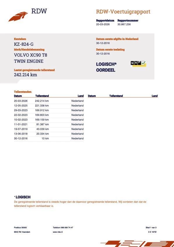 Hoofdafbeelding Volvo XC90