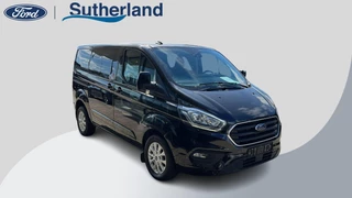 Ford Transit Custom 2.0 TDCI 300 L1 170pk Limited | Dubbele Cabine | DC | Dubbele Schuifdeur | Stoel-Stoel | Trekhaak | Navigatie | Stoelverwarming | Camera |