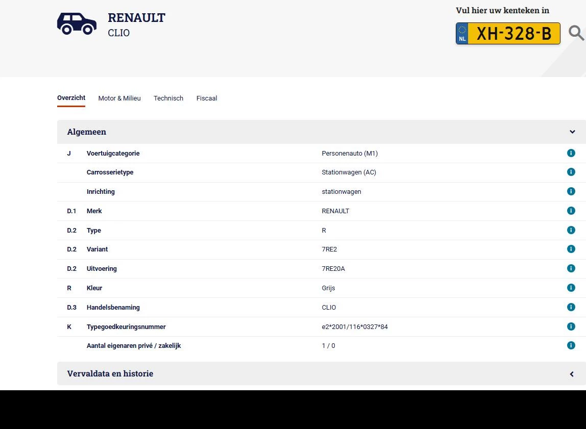 Hoofdafbeelding Renault Clio