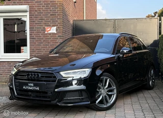 Hoofdafbeelding Audi A3 Audi A3 Sportback 35 TFSI 150PK S-Line Led Virtual ACC Leder Black Pack 18 Inch Lane Assist Dodehoek DAB