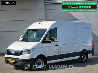 Hoofdafbeelding MAN TGE MAN TGE Elektrisch 115km WLTP 36kWh L3H3 Automaat LED Navi Airco Cruise Camera Parkeersensoren L2H2 8m3 Airco Cruise control
