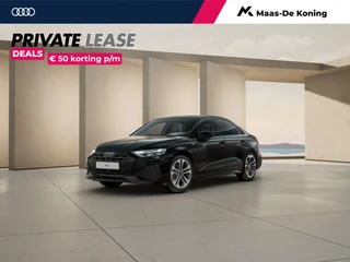Hoofdafbeelding Audi A3 Audi A3 Limousine S edition 35 TFSI 110 kW / 150 pk Limousine 7 vers Audi A3 Limousine 35 TFSI S edition · Panoramadak · Matrix Led · Comfortpakket Pro · Sonos Audio