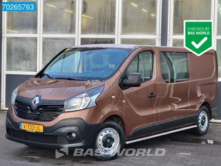 Renault Trafic 120pk L2H1 Dubbel Cabine Navi Camera Airco Cruise Trekhaak L2 Doka Mixto 4m3 Airco Dubbel cabine Trekhaak Cruise control