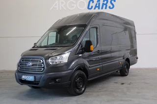 Ford Transit 350 2.0 TDCI L4/H3 170PK GRIJS Limited RWD CAMERA PDC AIRCO CRUISE CONTROL TOPSTAAT LEASE V/A €142,- p.m. INRUIL MOG