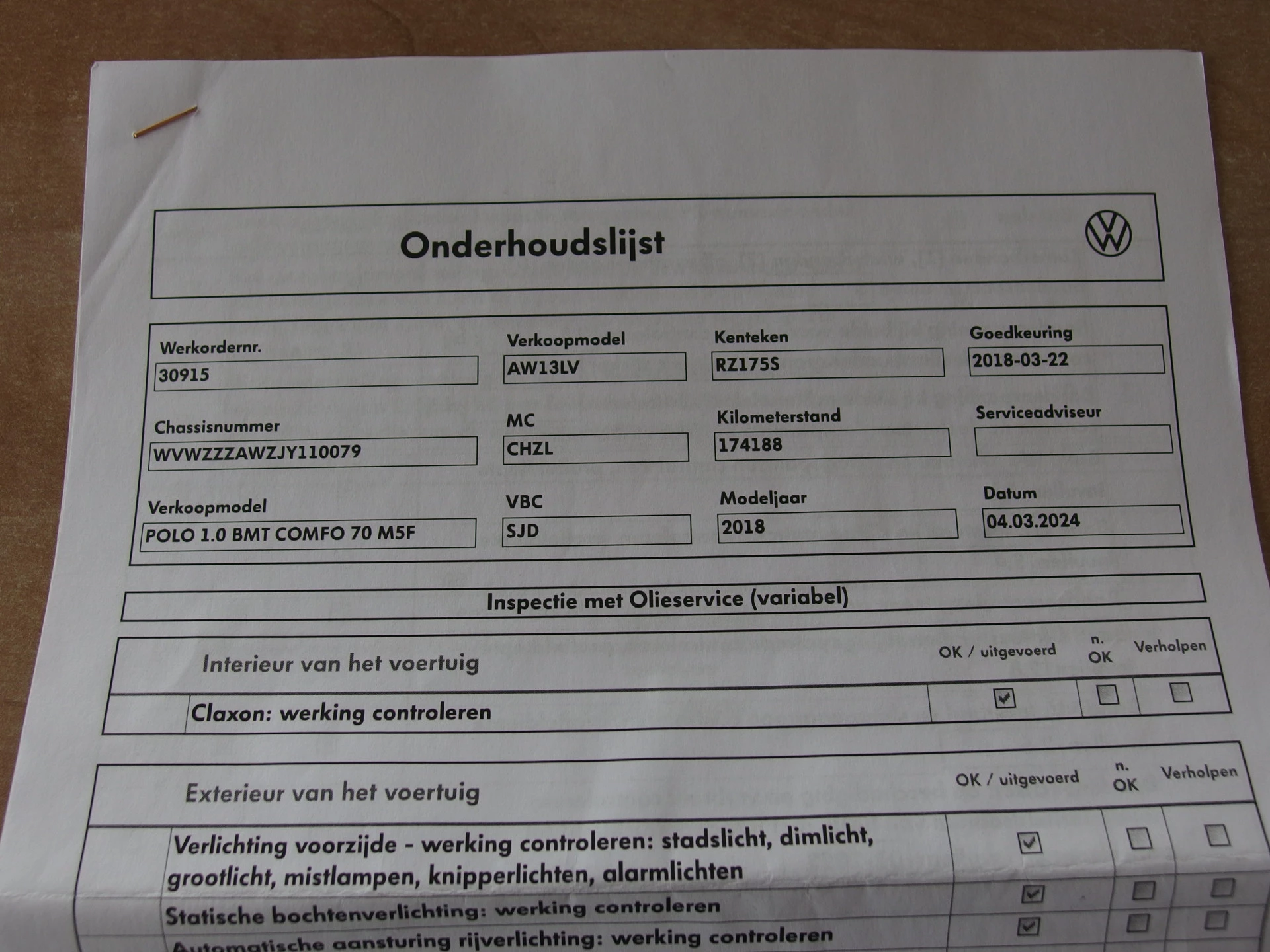 Hoofdafbeelding Volkswagen Polo