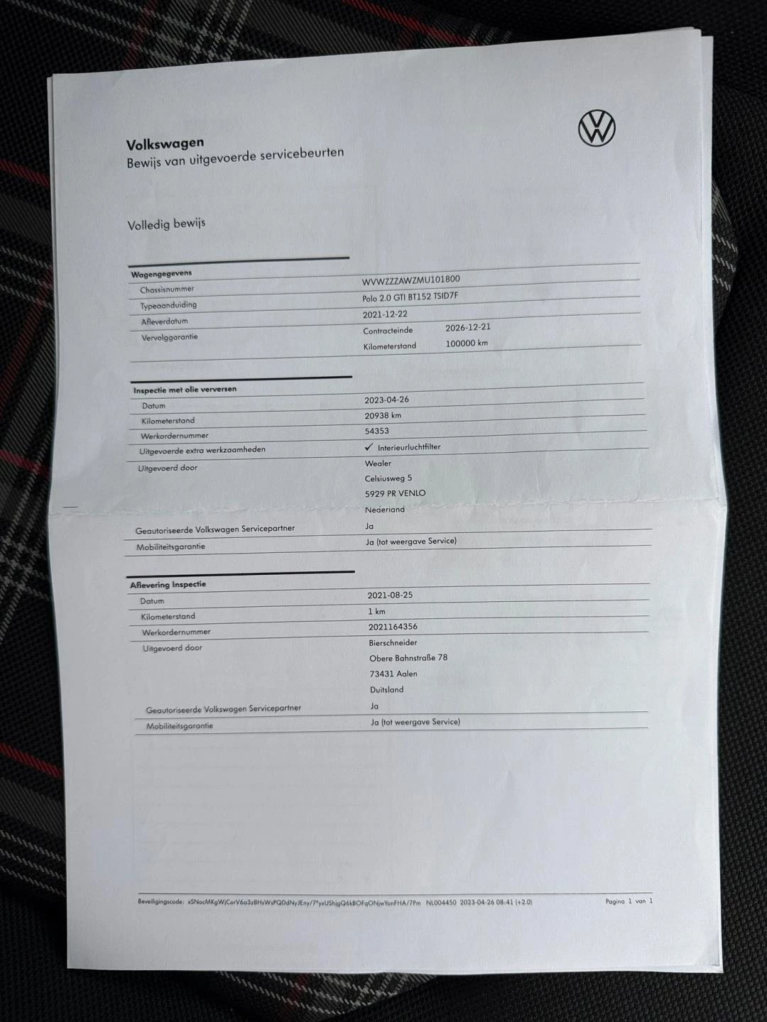 Hoofdafbeelding Volkswagen Polo